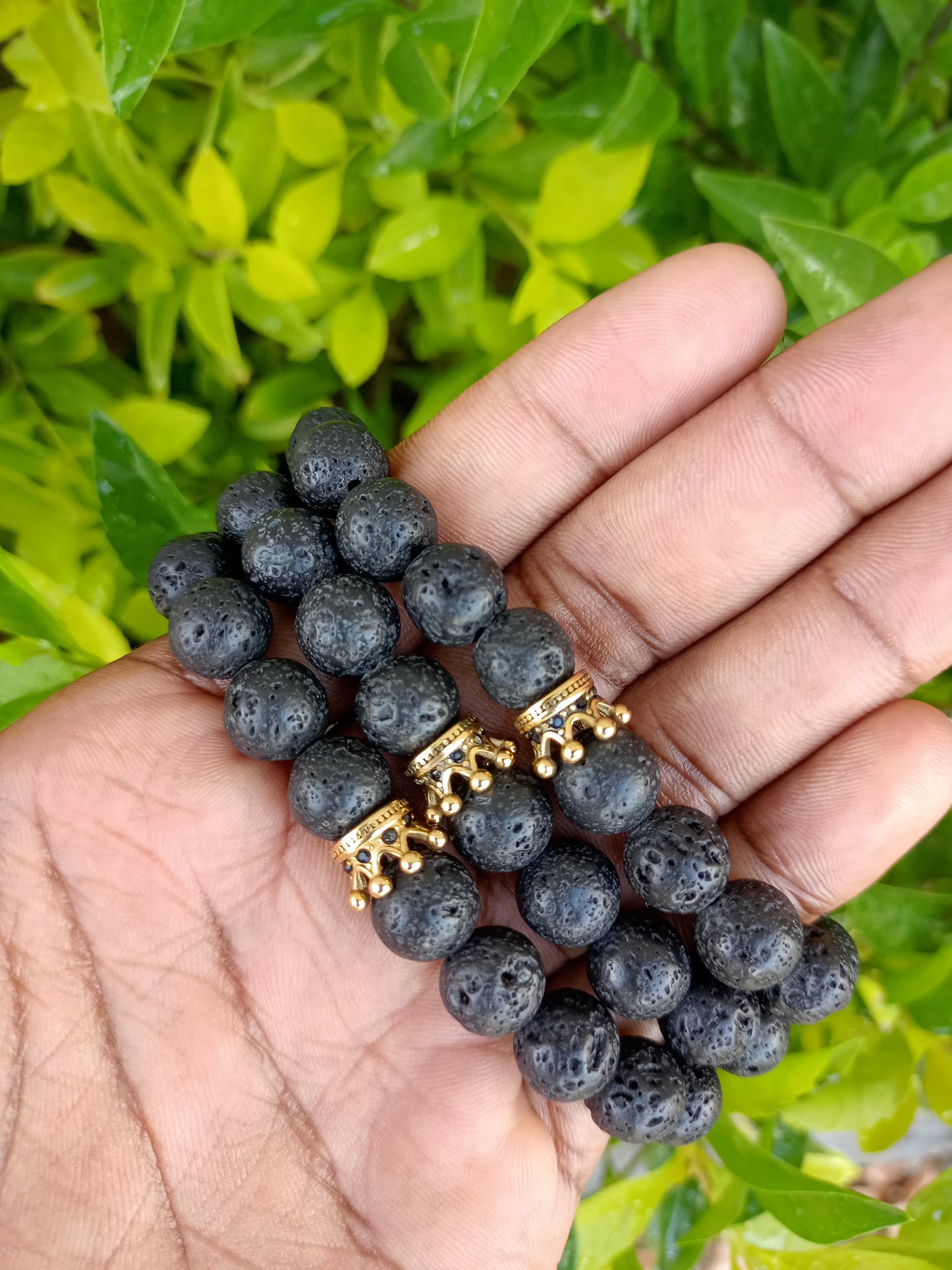 Volcanic Lava King Bracelet